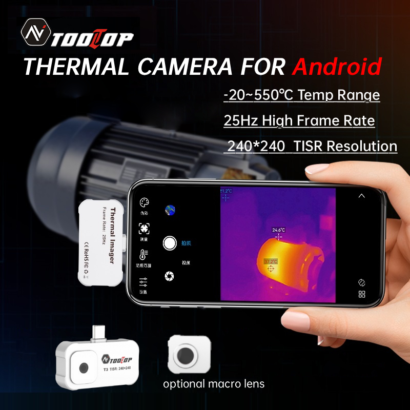 Thermal Imaging Camera Pcb Repair - Инфракрасная тепловизионная камера TOOLTOP T3 для