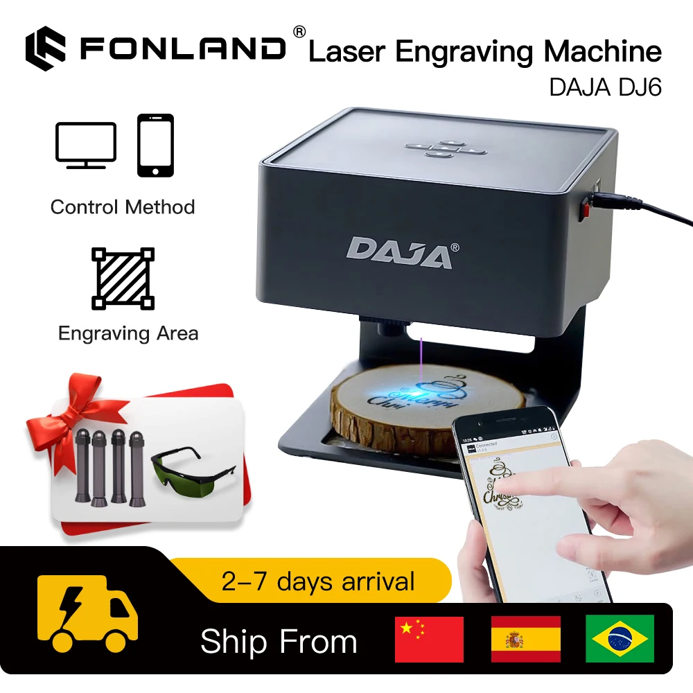 Fiber Laser Marking Machine 30W - Лазерный гравер DAJA с ЧПУ DIY