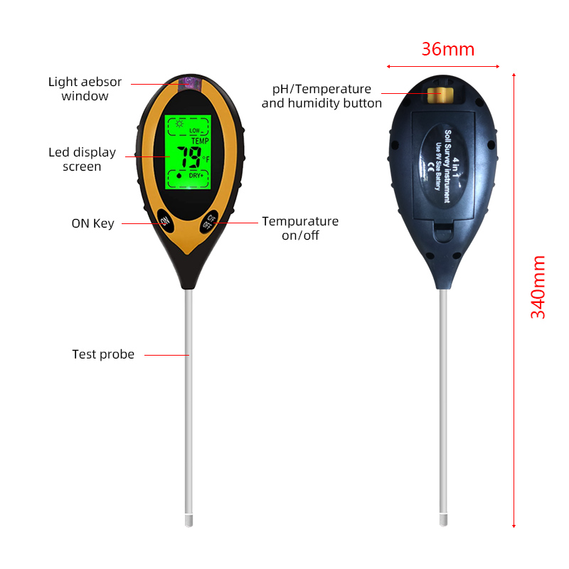 Измеритель pH почвы, тестер по – обзор и цена Ph Meter Digital Water Tester