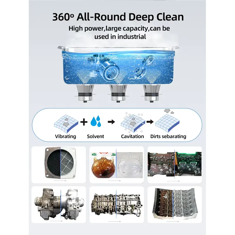Ультразвуковая ванна 30 л с ре – обзор и цена Ultrasonic Cleaner 30L Industrial