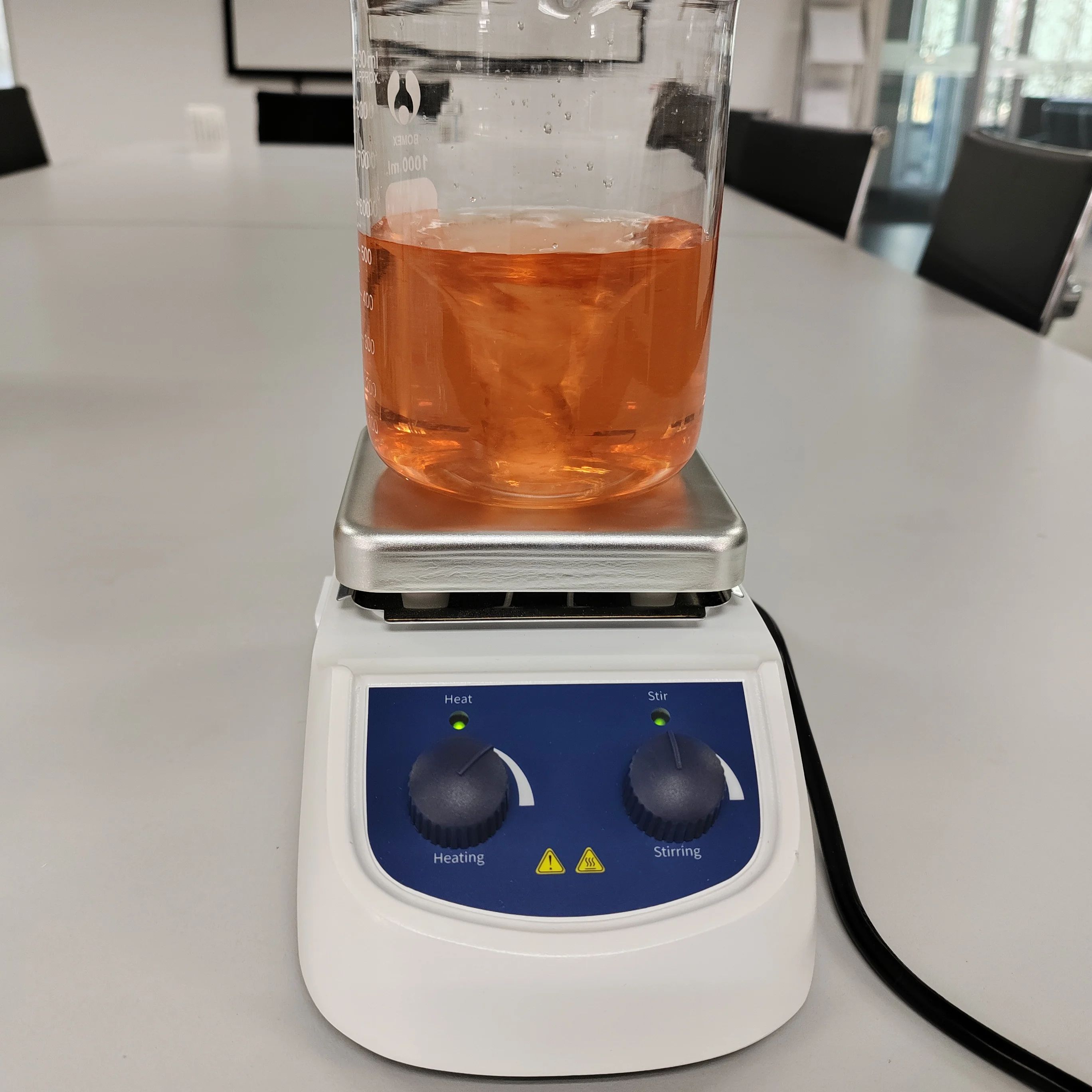 Магнитная мешалка-плитка MS4-H – обзор и цена Lab Magnetic Stirrer Hot Plate