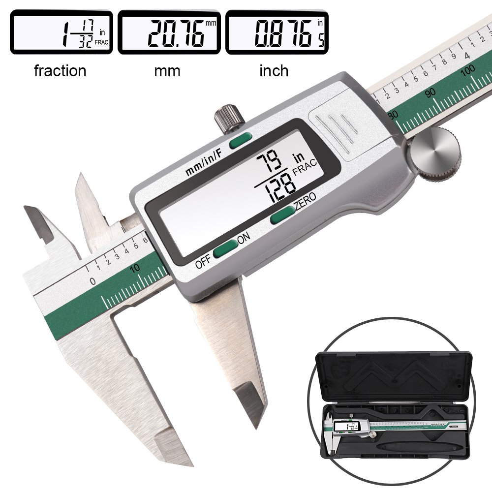 Высокоточный электронный ЖК-ци – обзор и цена Digital Caliper 150Mm Stainless Steel